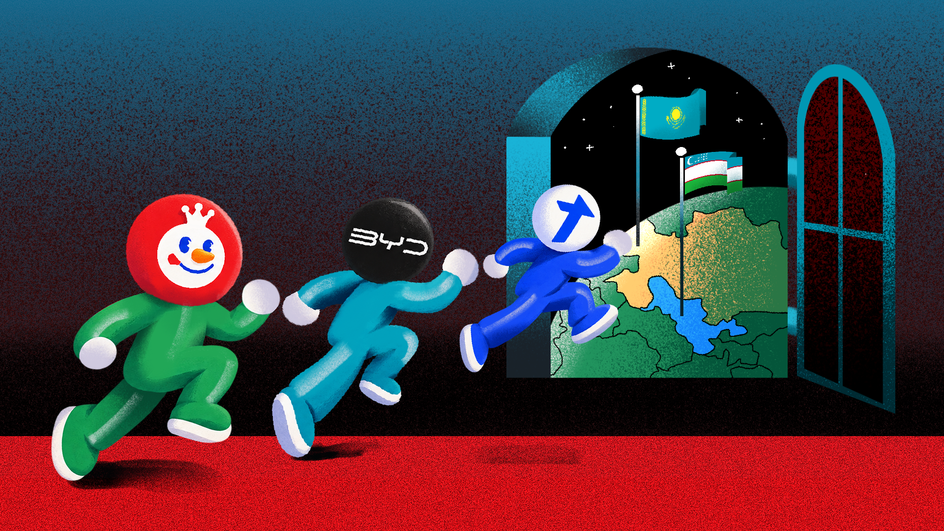 Chinese tech is coming to Central Asia. Can SEA compete?