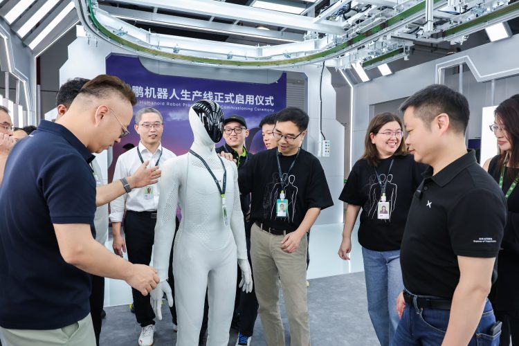 Xpeng commissions humanoid robot lines in China