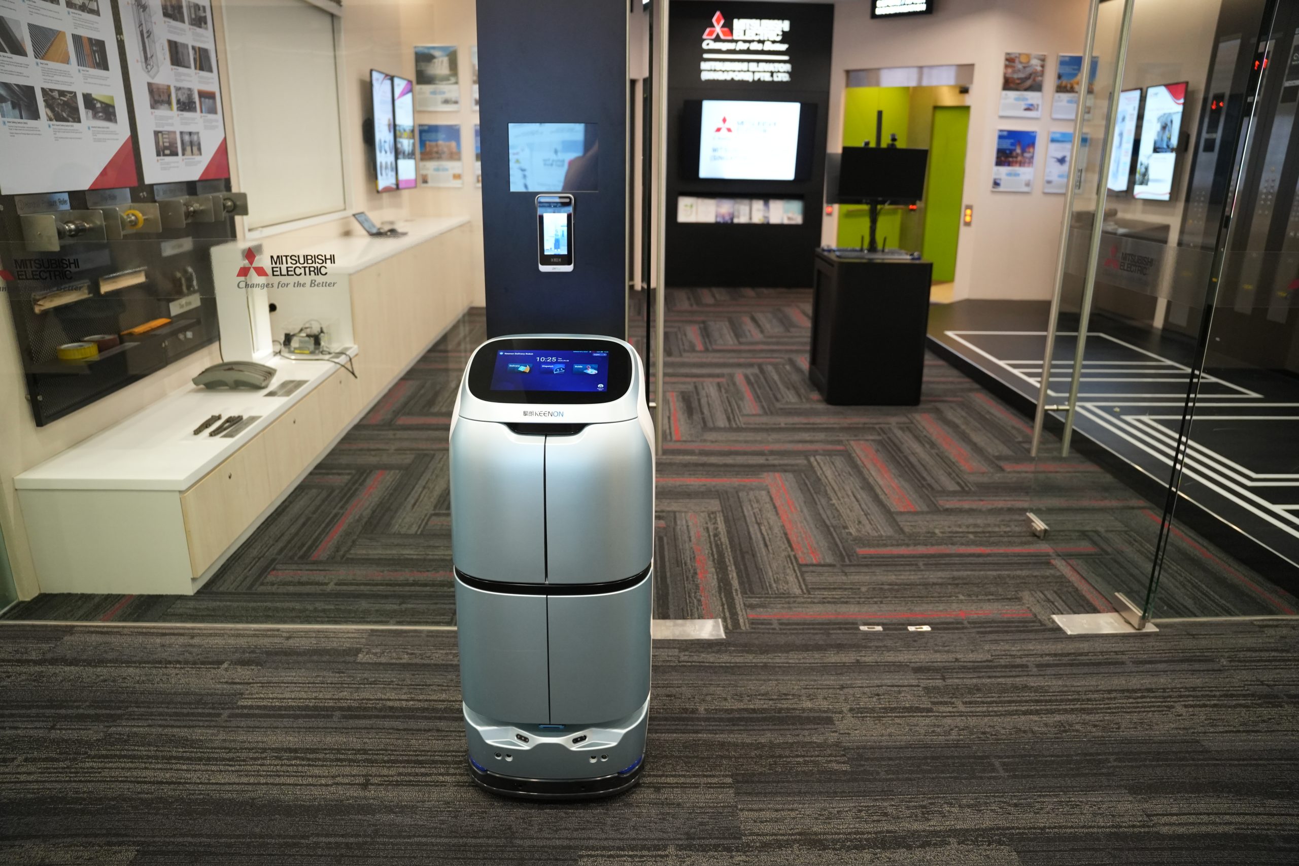 Mitsubishi Elevator, QuikBot plan robot integration
