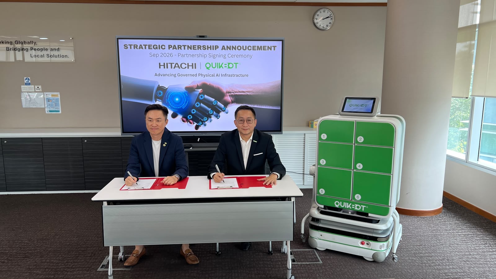Hitachi High-Tech, QuikBot explore autonomous robot software