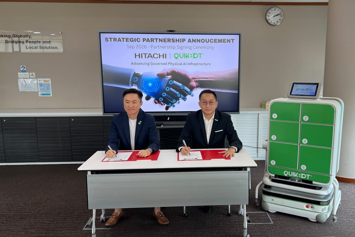 Hitachi High-Tech to explore robot links with QuikBot