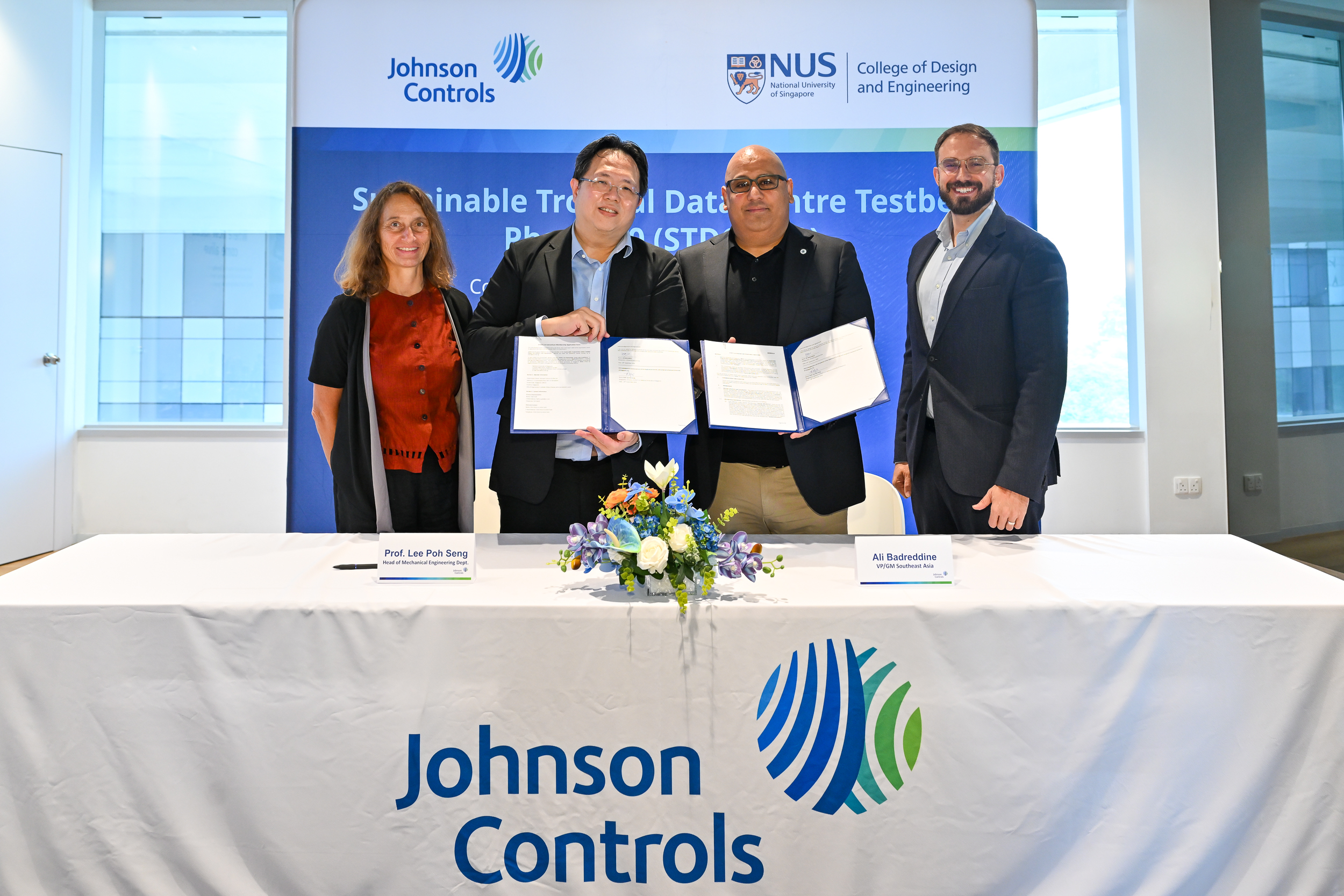 Johnson Controls joins NUS tropical AI data center testbed